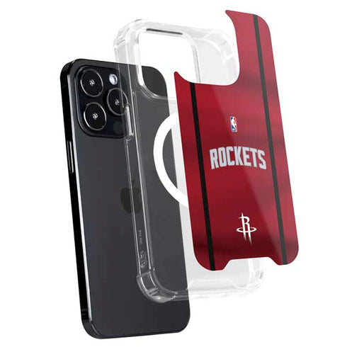 NBA Houston Rockets Jersey iPhone 15 Pro Max MagSafe Case